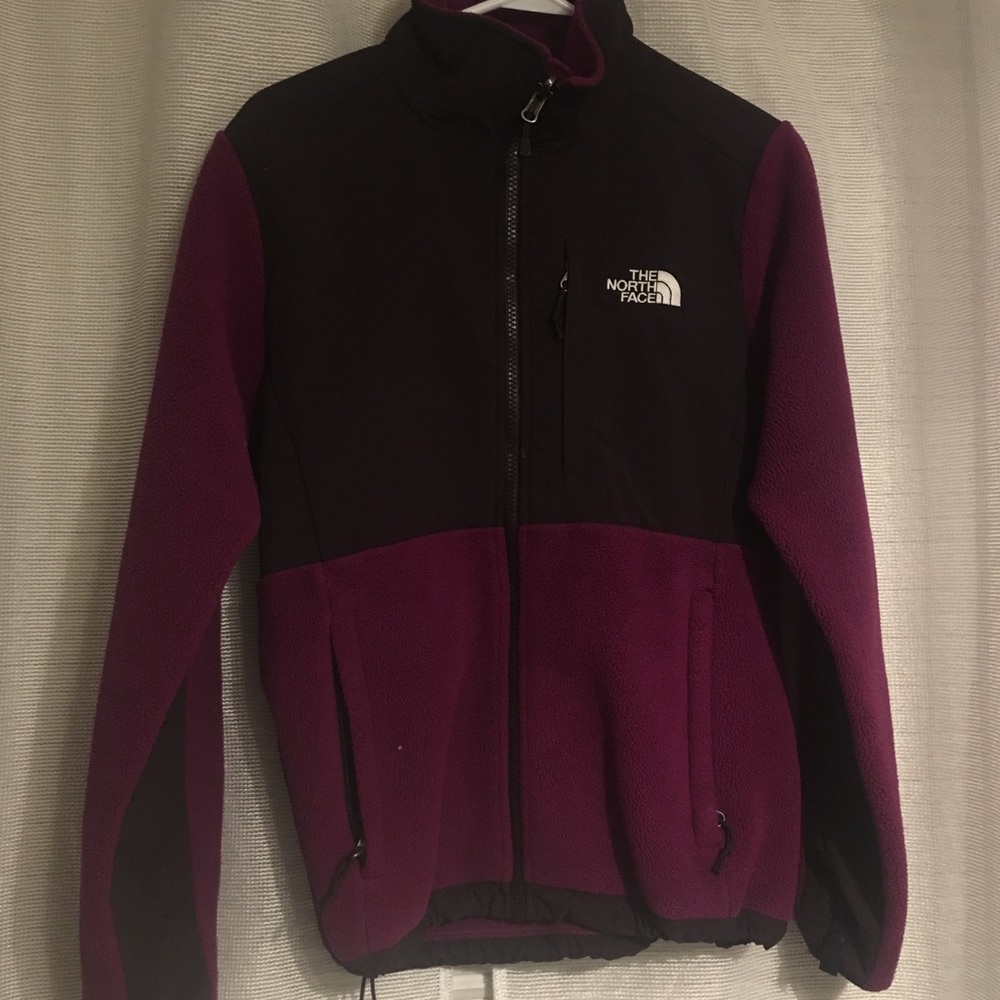 S Two Toned Purple North Face